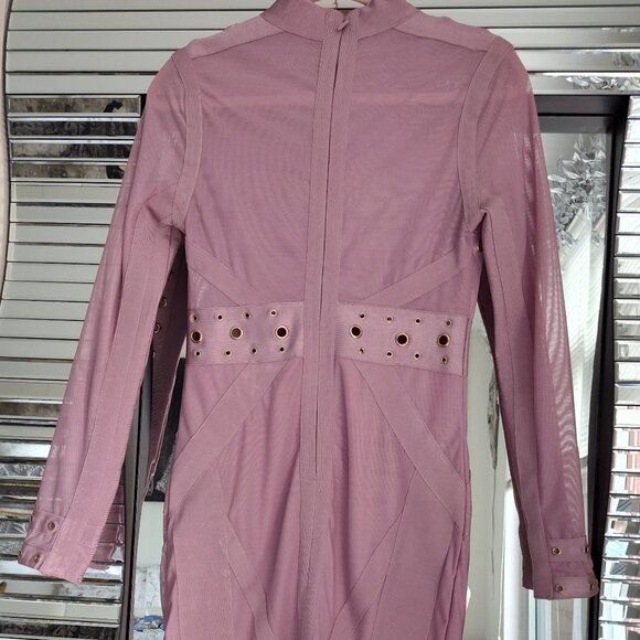 Wow Couture Bodycon Bandage MIDI Dress - Picture 9 of 9